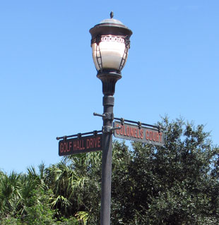 cast street signs