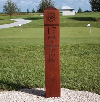 rinowood golf sign