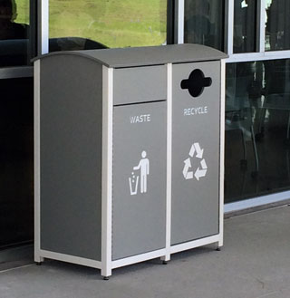 commercial waste receptacle